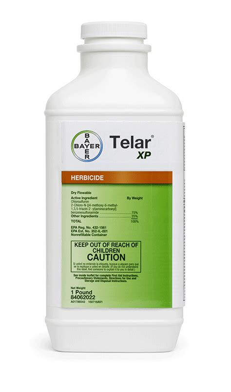 Labels for TELAR XP HERBICIDE (432